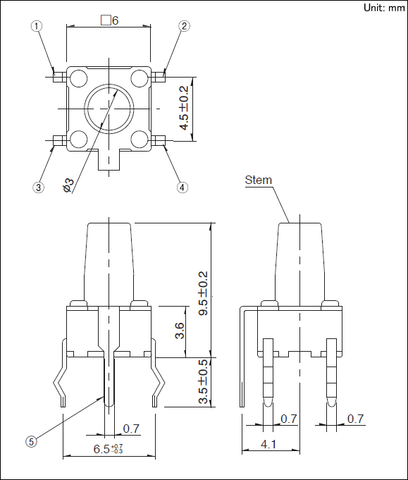 Alpsalpine SKHHQNA010 price ALPS Tact switch SKHH