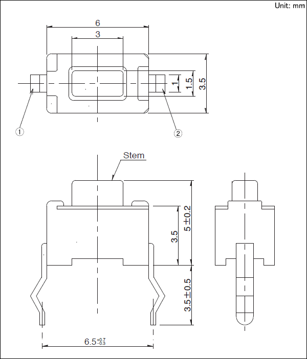 Alpsalpine SKHLABA010 price ALPS Tact switch SKHL
